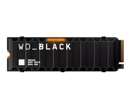 Dysk SSD Sandisk 4TB M.2 PCIe Gen4 NVMe Black SN850X Heatsink